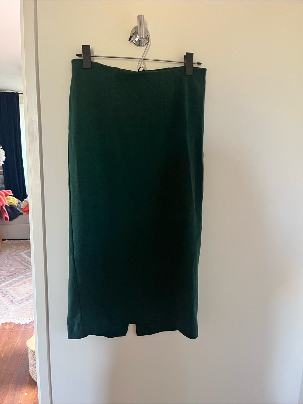 Eileen fisher green pencil skirt XS
